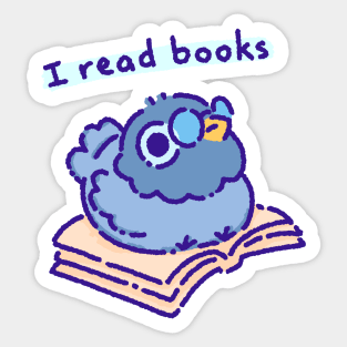 I read books Sticker